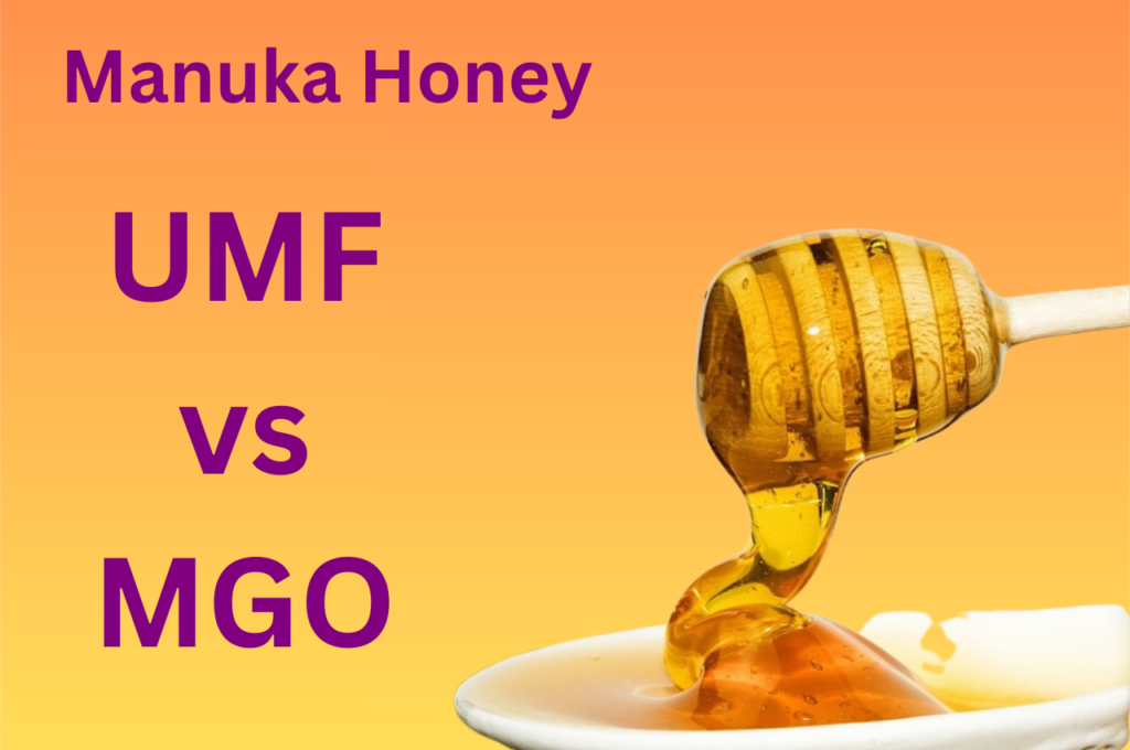 Manuka honey UMF vs MGO